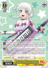 Sincere Feelings, Eve Wakamiya (BD/W73-E009 U) [BanG Dream! Vol.2]