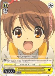 5th Grade Elementary Student, Kyon's Sister (SY/WE09-E04) (Foil) [The Melancholy of Haruhi Suzumiya Extra Booster] - POKÉ JEUX