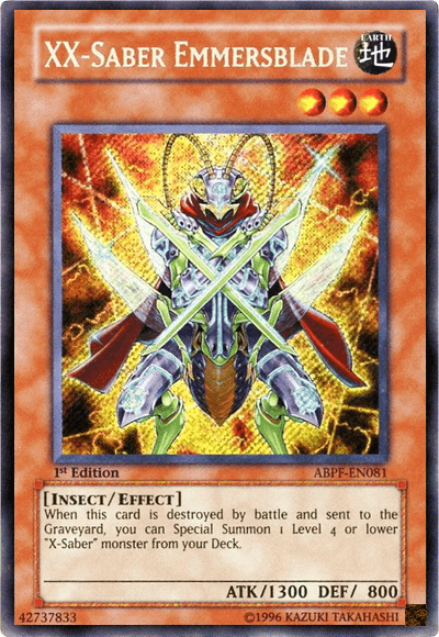 XX-Saber Emmersblade [ABPF-EN081] Secret Rare - POKÉ JEUX