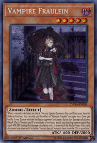 Vampire Fraulein [DASA-EN003] Secret Rare - POKÉ JEUX