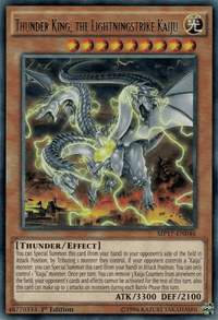 Thunder King, the Lightningstrike Kaiju [MP17-EN046] Rare - POKÉ JEUX