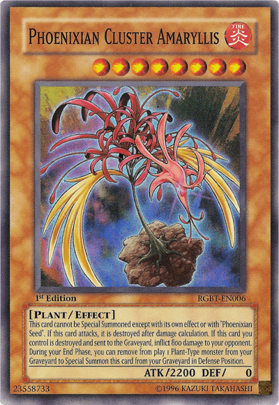 Phoenixian Cluster Amaryllis [RGBT-EN006] Super Rare - POKÉ JEUX