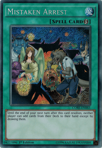 Mistaken Arrest [CORE-EN065] Secret Rare - POKÉ JEUX