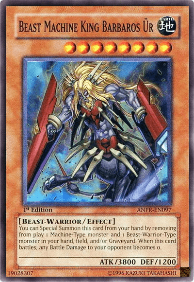 Beast Machine King Barbaros Ur [ANPR-EN097] Super Rare - POKÉ JEUX