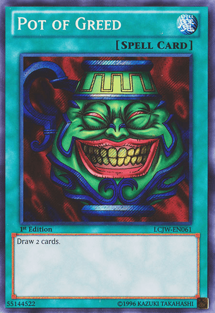 Pot of Greed [LCJW-EN061] Secret Rare - POKÉ JEUX