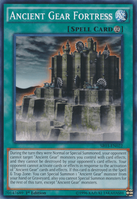 Ancient Gear Fortress [SR03-EN022] Common - POKÉ JEUX