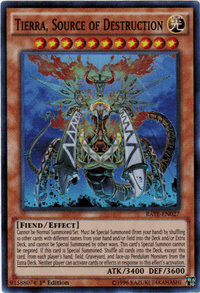 Tierra, Source of Destruction [RATE-EN027] Super Rare - POKÉ JEUX