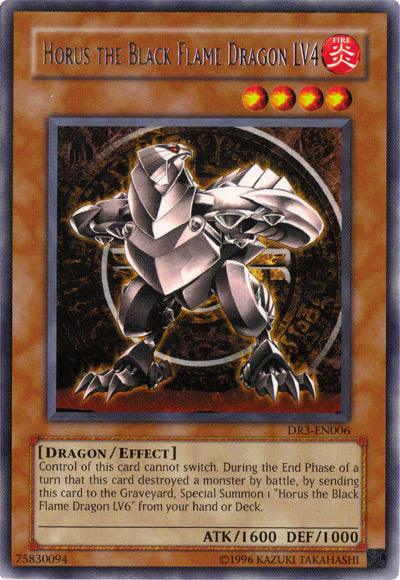 Horus the Black Flame Dragon LV4 [DR3-EN006] Rare - POKÉ JEUX