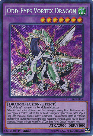 Odd-Eyes Vortex Dragon [DOCS-EN045] Secret Rare - POKÉ JEUX