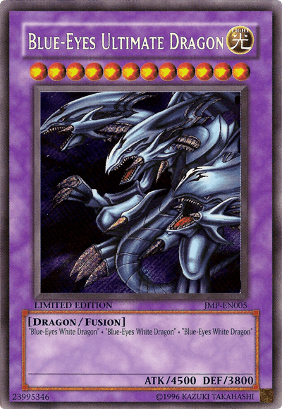 Blue-Eyes Ultimate Dragon [JMP-EN005] Secret Rare - POKÉ JEUX