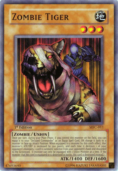 Zombie Tiger [MFC-011] Common - POKÉ JEUX