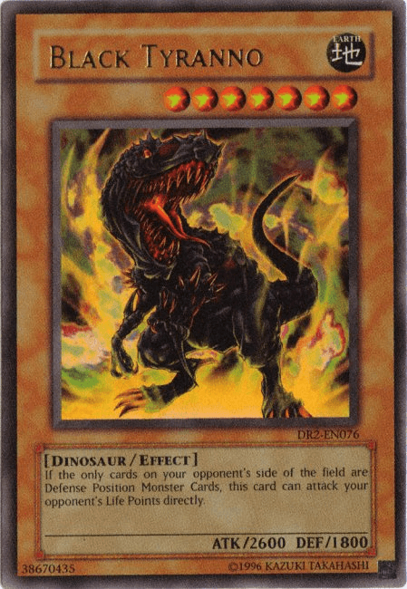 Black Tyranno [DR2-EN076] Ultra Rare - POKÉ JEUX