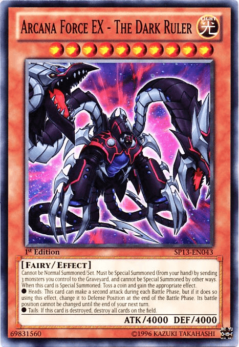 Arcana Force EX - The Dark Ruler [SP13-EN043] Common - POKÉ JEUX