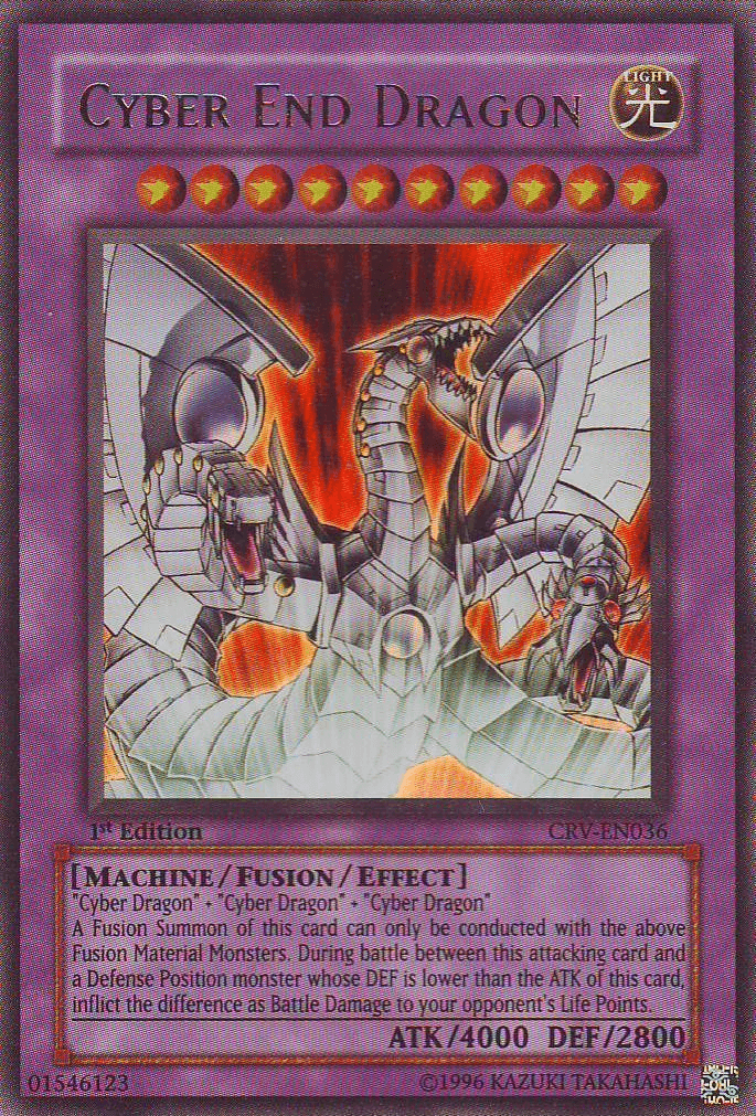 Cyber End Dragon [CRV-EN036] Ultra Rare - POKÉ JEUX