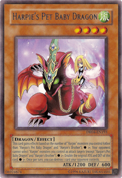 Harpie's Pet Baby Dragon [DR04-EN193] Rare - POKÉ JEUX