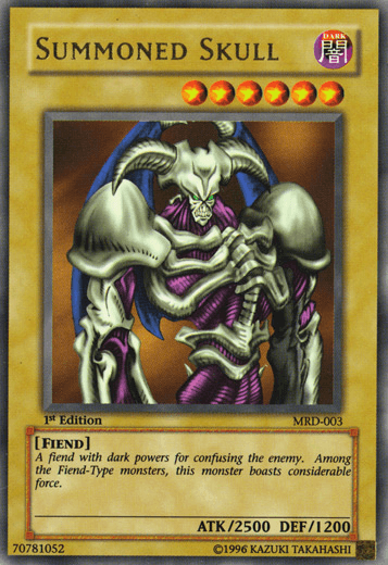 Summoned Skull [MRD-003] Ultra Rare - POKÉ JEUX