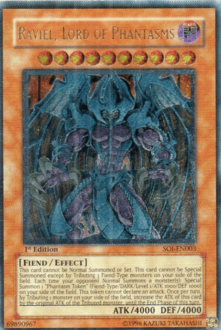 Raviel, Lord of Phantasms (UTR) [SOI-EN003] Ultimate Rare - POKÉ JEUX