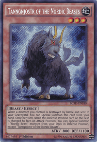 Tanngnjostr of the Nordic Beasts [LC5D-EN180] Secret Rare - POKÉ JEUX