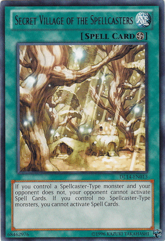 Secret Village of the Spellcasters (Blue) [DL14-EN013] Rare - POKÉ JEUX