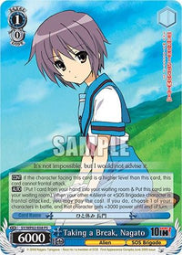 Taking a Break, Nagato [The Melancholy Of Haruhi Suzumiya Power Up Set] - POKÉ JEUX