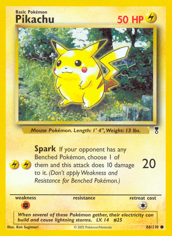 Pikachu (86/110) [Legendary Collection]