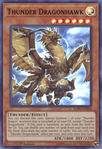 Thunder Dragonhawk [SOFU-EN020] Ultra Rare - POKÉ JEUX