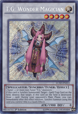 T.G. Wonder Magician [LC5D-EN213] Secret Rare - POKÉ JEUX