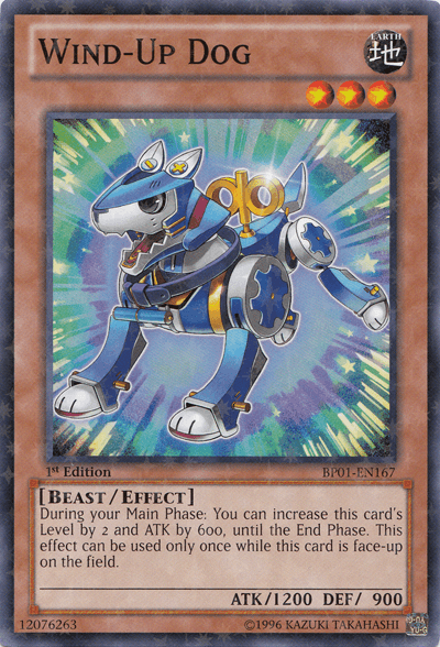 Wind-Up Dog [BP01-EN167] Starfoil Rare - POKÉ JEUX