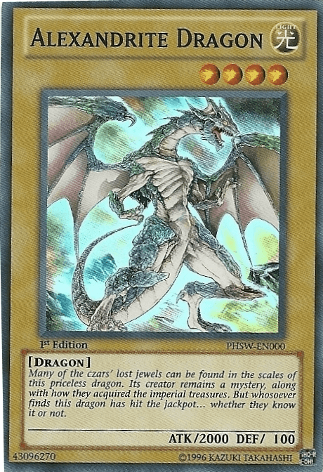 Alexandrite Dragon [PHSW-EN000] Super Rare - POKÉ JEUX