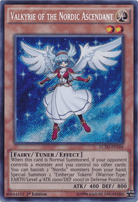 Valkyrie of the Nordic Ascendant [LC5D-EN184] Secret Rare - POKÉ JEUX