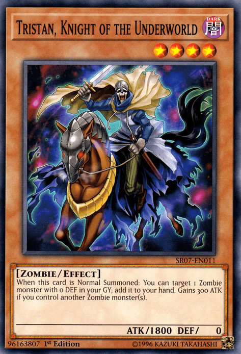 Tristan, Knight of the Underworld [SR07-EN011] Common - POKÉ JEUX