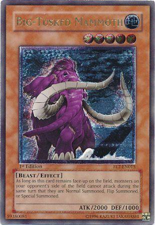 Big-Tusked Mammoth [FET-EN015] Ultimate Rare - POKÉ JEUX