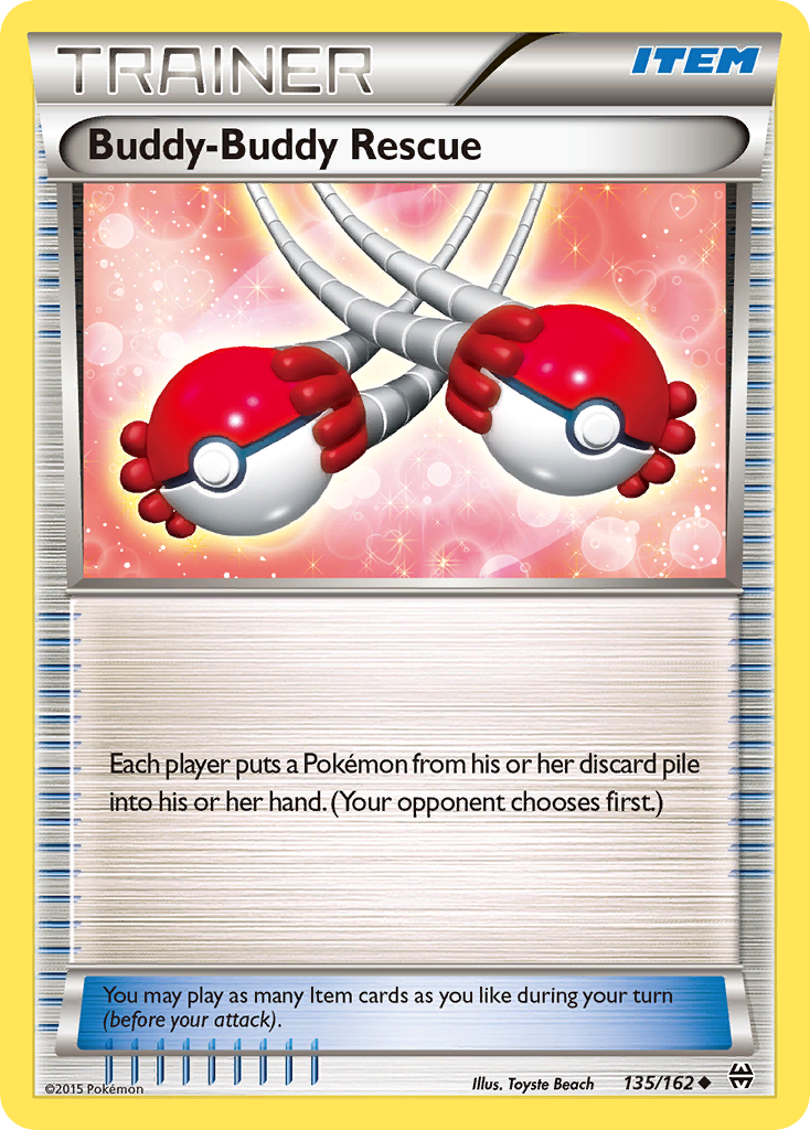 Buddy-Buddy Rescue (135/162) [XY: BREAKthrough]