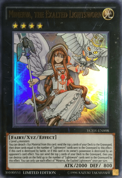 Minerva, the Exalted Lightsworn [YCSW-EN008] Ultra Rare - POKÉ JEUX