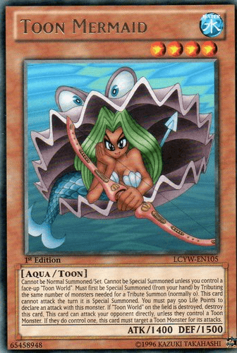 Toon Mermaid [LCYW-EN105] Rare - POKÉ JEUX