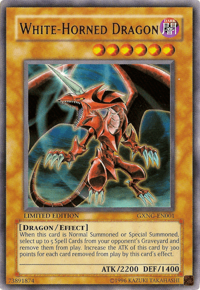 White-Horned Dragon [GXNG-EN001] Ultra Rare - POKÉ JEUX