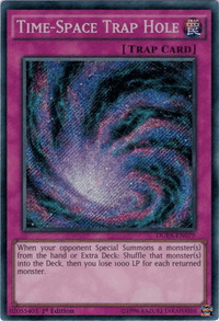 Time-Space Trap Hole [DUEA-EN079] Secret Rare - POKÉ JEUX