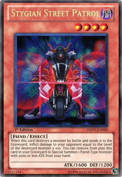 Stygian Street Patrol [DREV-EN099] Secret Rare - POKÉ JEUX