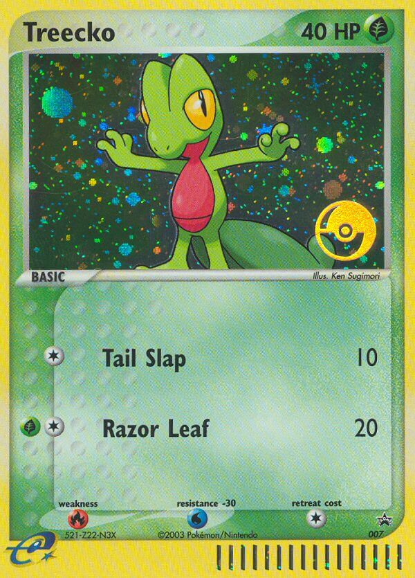 Treecko (007) [Nintendo: Black Star Promos]