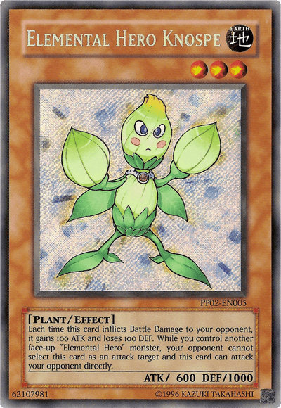 Elemental Hero Knospe [PP02-EN005] Secret Rare - POKÉ JEUX