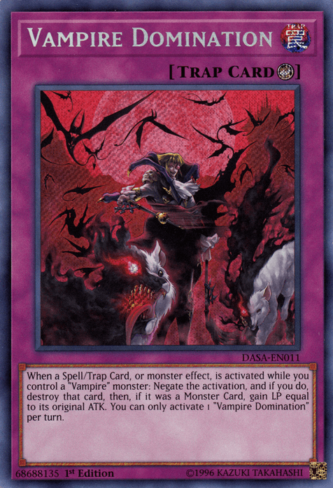 Vampire Domination [DASA-EN011] Secret Rare - POKÉ JEUX