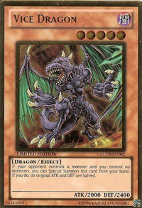 Vice Dragon [GLD3-EN002] Gold Rare - POKÉ JEUX