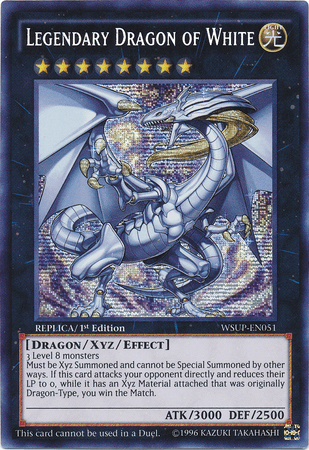 Legendary Dragon of White [WSUP-EN051] Secret Rare - POKÉ JEUX