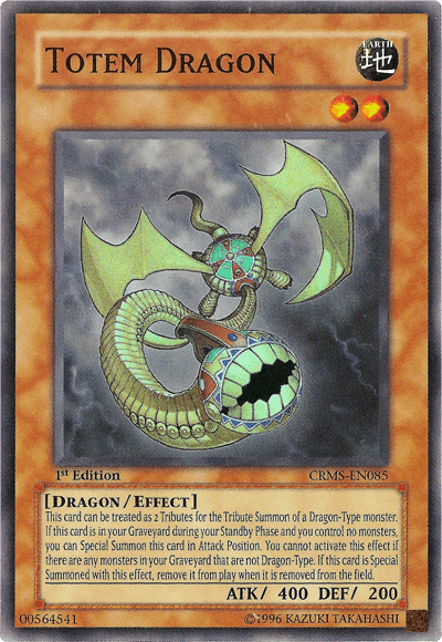 Totem Dragon [CRMS-EN085] Super Rare - POKÉ JEUX