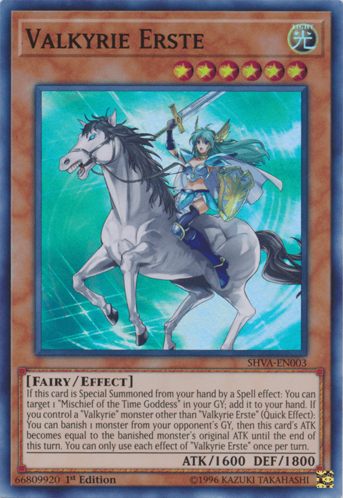 Valkyrie Erste [SHVA-EN003] Super Rare - POKÉ JEUX