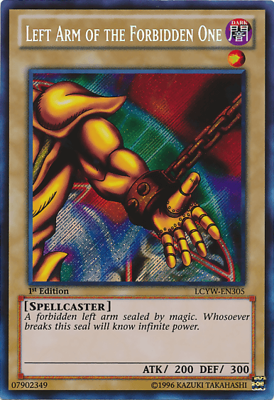 Left Arm of the Forbidden One [LCYW-EN305] Secret Rare - POKÉ JEUX