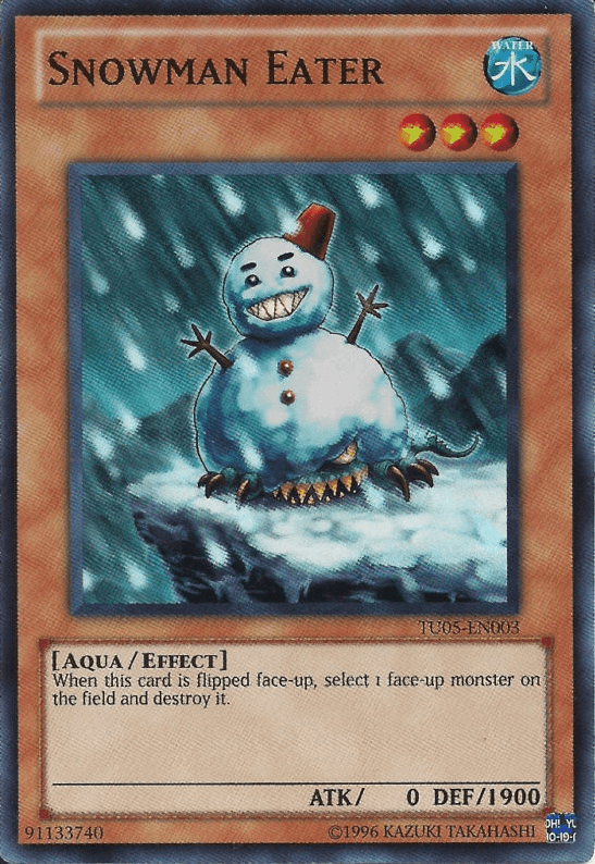 Snowman Eater [TU05-EN003] Super Rare - POKÉ JEUX