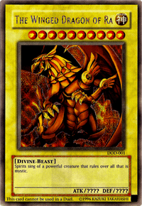 The Winged Dragon of Ra [DOD-001] Prismatic Secret Rare - POKÉ JEUX