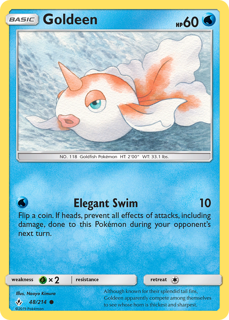 Goldeen (48/214) [Sun & Moon: Unbroken Bonds]