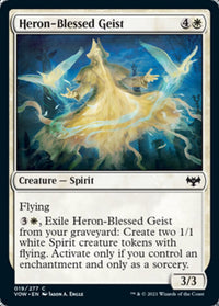 Heron-Blessed Geist [Innistrad: Crimson Vow]